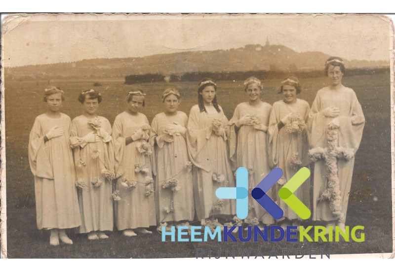 Kindheids Processie Spijk 1936 Coll. A.Dukkerhof 1